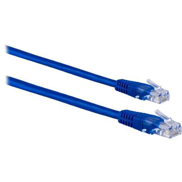 slide 1 of 1, Ativa Cat 6 Network Cable, 14', Blue, 1 ct