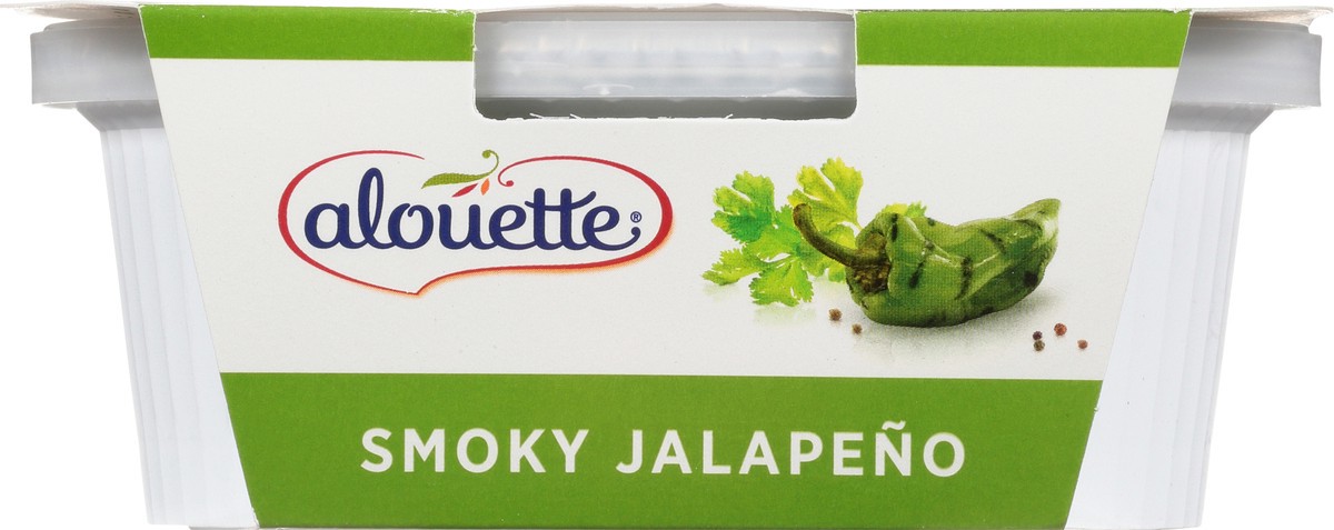 slide 4 of 9, Alouette Smoky Jalapeno Soft Spreadable Cheese, 6.5 oz