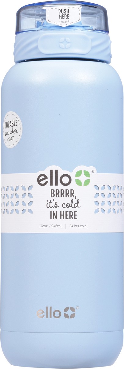 slide 6 of 9, Ello XL 32 Ounce Halogen Blue Cooper Bottle 1 ea, 1 ct