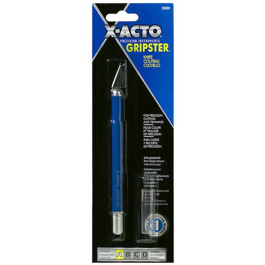 slide 1 of 1, X-Acto Gripster Knife, # 11 blade