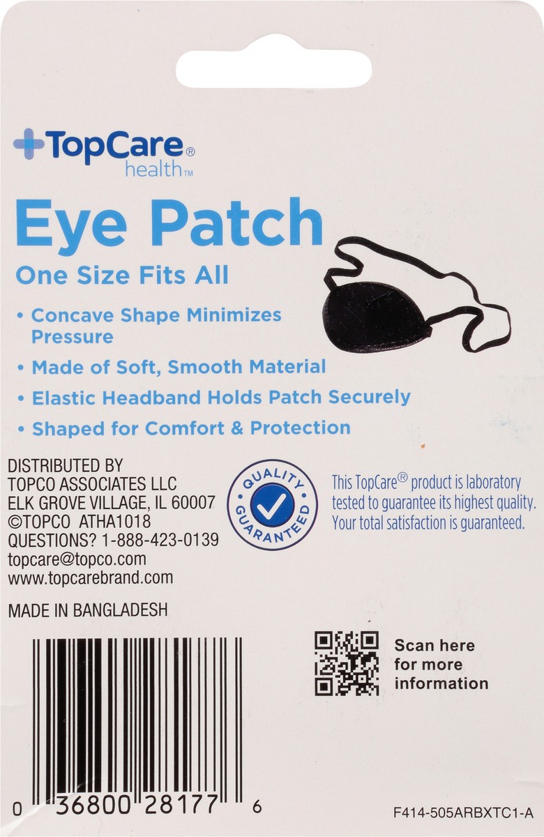 slide 6 of 13, TopCare Health Eye Patch 1 ea, 1 ct