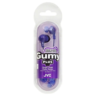 slide 1 of 1, Gumy Plus Violet Headphones, 1 ct