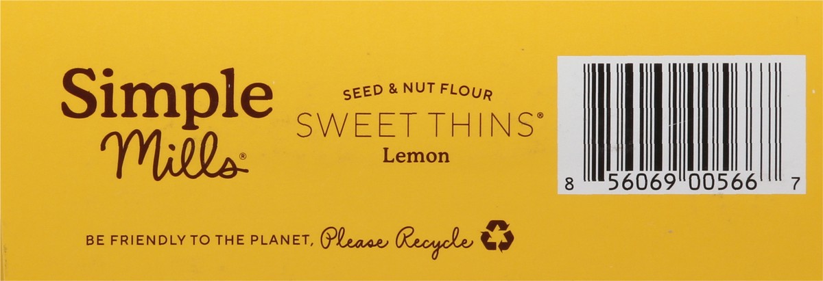 slide 6 of 13, Simple Mills Seed & Nut Flour Lemon Sweet Thins 4.25 oz, 4.25 oz