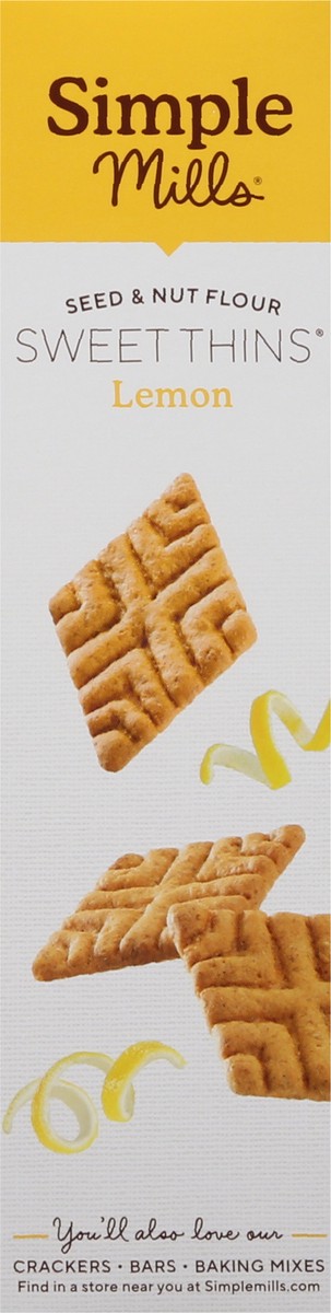 slide 4 of 13, Simple Mills Seed & Nut Flour Lemon Sweet Thins 4.25 oz, 4.25 oz