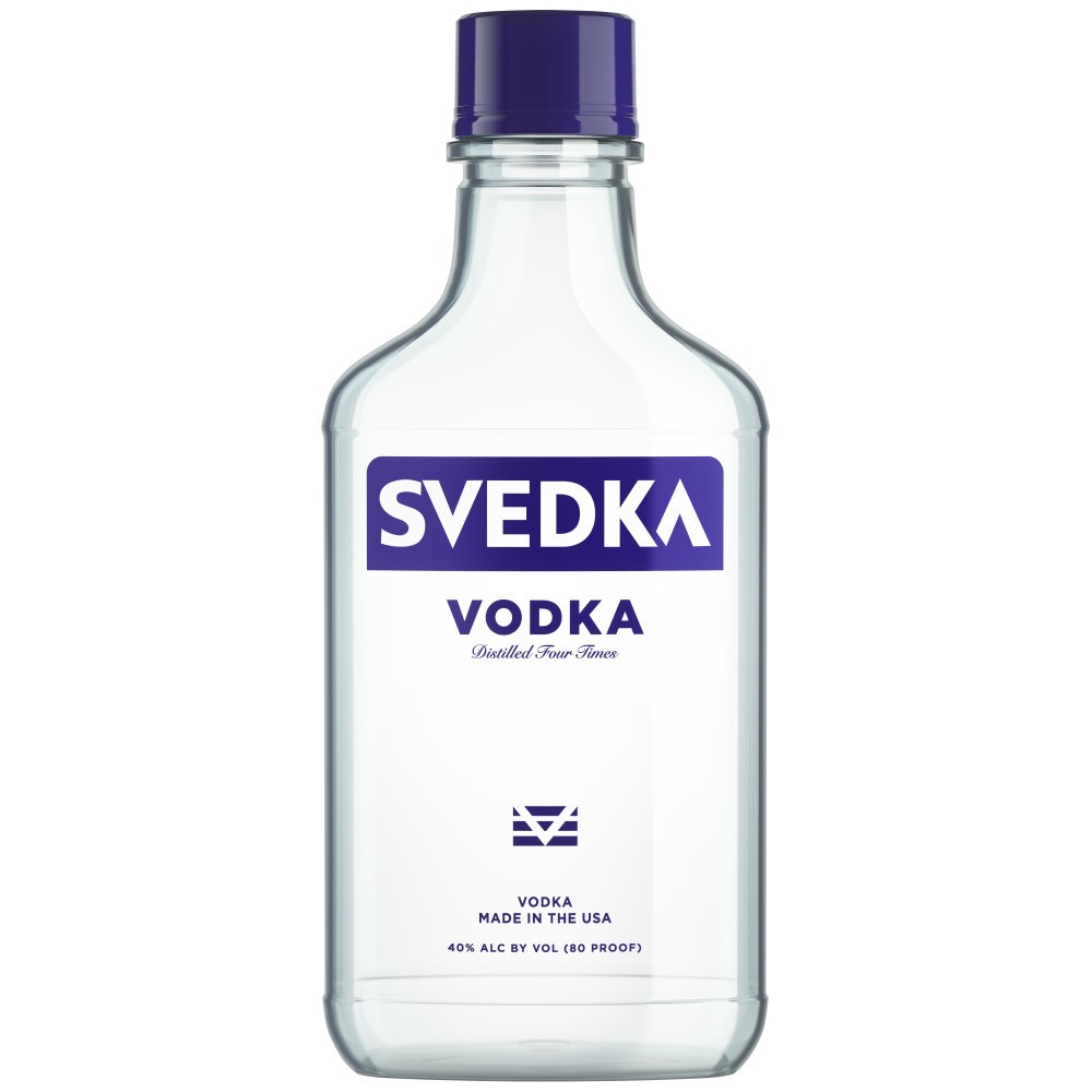 slide 1 of 7, SVEDKA Vodka, 200 mL Plastic Bottle, 80 Proof, 200 ml