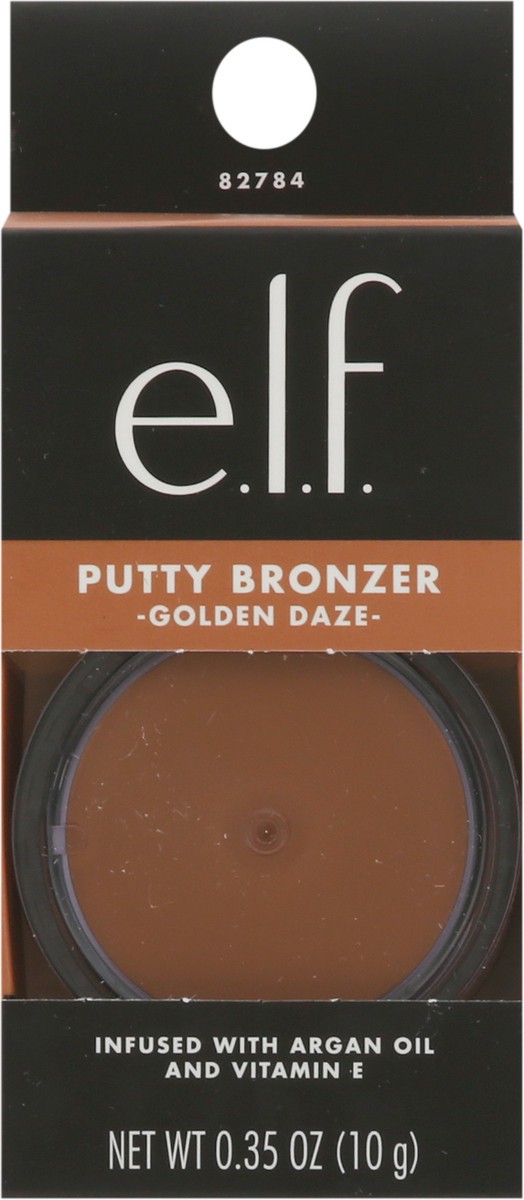 slide 3 of 9, e.l.f. Putty Bronzer, Golden Daze, 0.35 oz