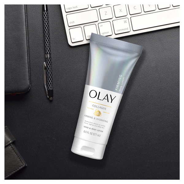slide 22 of 29, Olay Firming & Hydrating Hand and Body Lotion with Collagen, 6 fl oz Tube, 6 fl oz