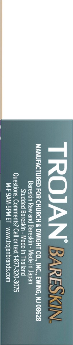 slide 2 of 9, Trojan Condom Bareskin The EveryTHIN Pack 3CT, 3 ct