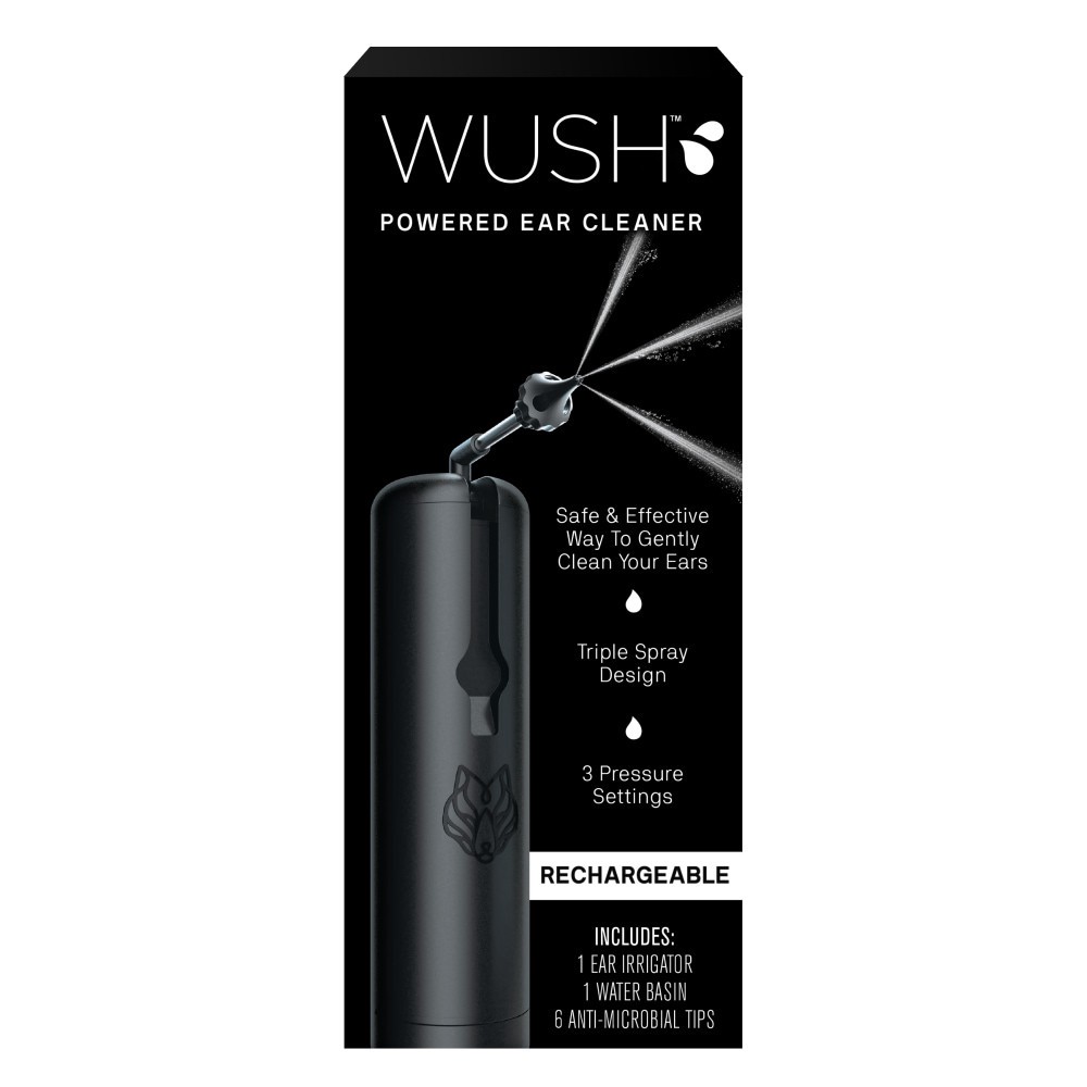 slide 1 of 2, Black Wolf Wush Ear Cleaner, 1 ct