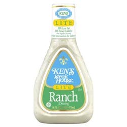 Ken's Steak House Lite Ranch Salad Dressing 16 fl oz