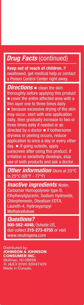 slide 6 of 8, Neutrogena Stubborn Acne Morning Face Treatment with Benzoyl Peroxide - 2.0 oz, 2 oz