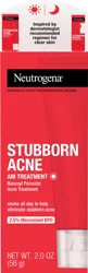 Neutrogena Stubborn Acne AM Treatment with Benzoyl Peroxide, 2.0 oz