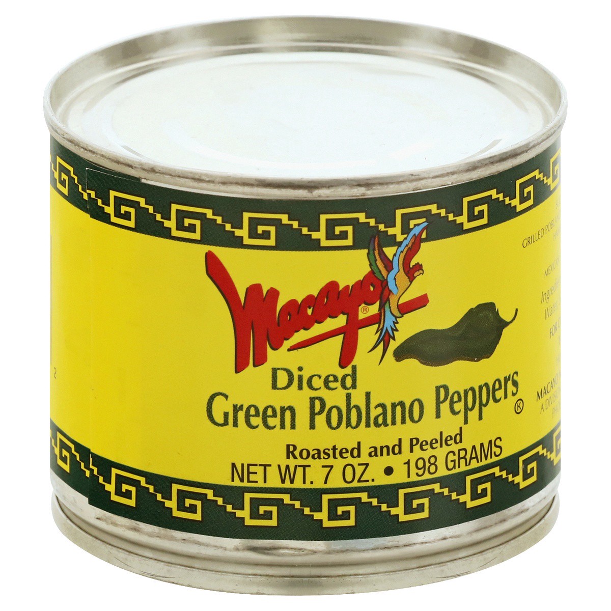 slide 5 of 9, Macayo's Diced Green Poblano Peppers 7 oz, 7 oz