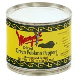 Macayo's Diced Green Poblano Peppers 7 oz