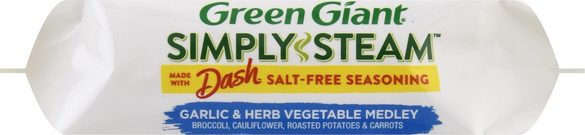 slide 10 of 13, Green Giant Simply Steam Garlic & Herb Vegetable Medley 9.5 oz, 9.5 oz