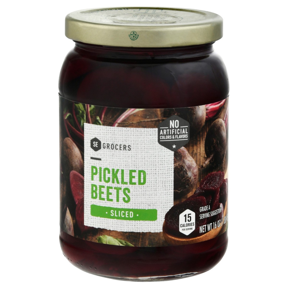 slide 8 of 11, SE Grocers Pickled Beets Sliced, 16 oz