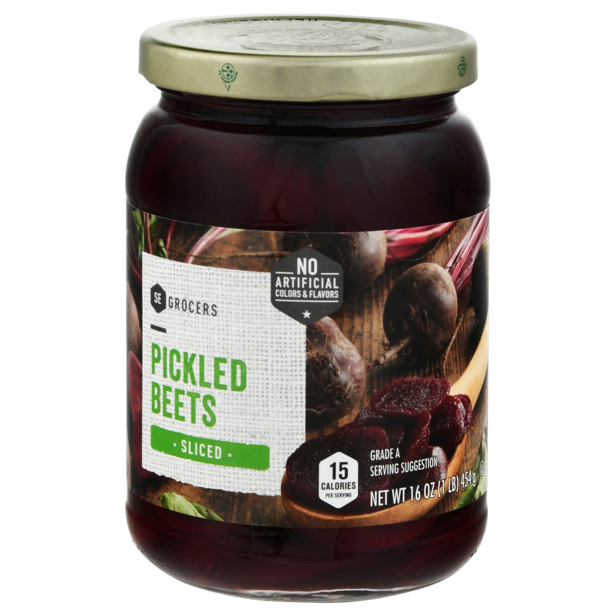 slide 1 of 11, SE Grocers Pickled Beets Sliced, 16 oz