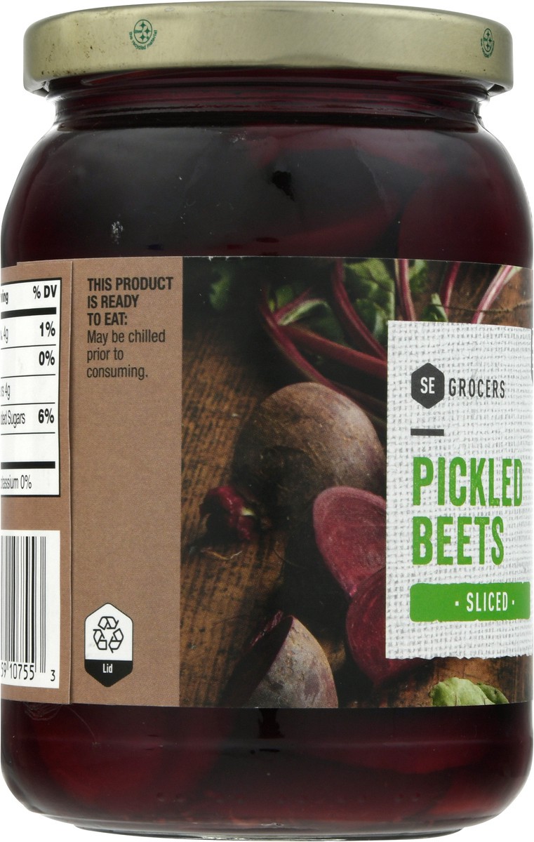 slide 9 of 11, SE Grocers Pickled Beets Sliced, 16 oz