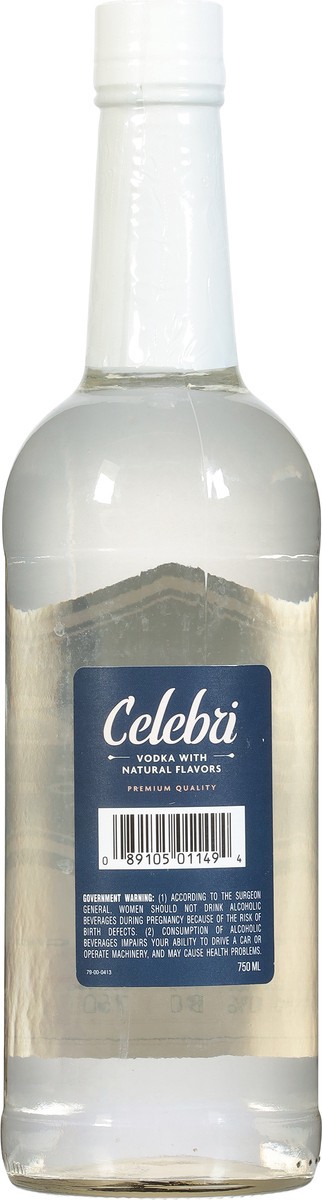 slide 11 of 11, Celebri Vodka 750 ml, 750 ml