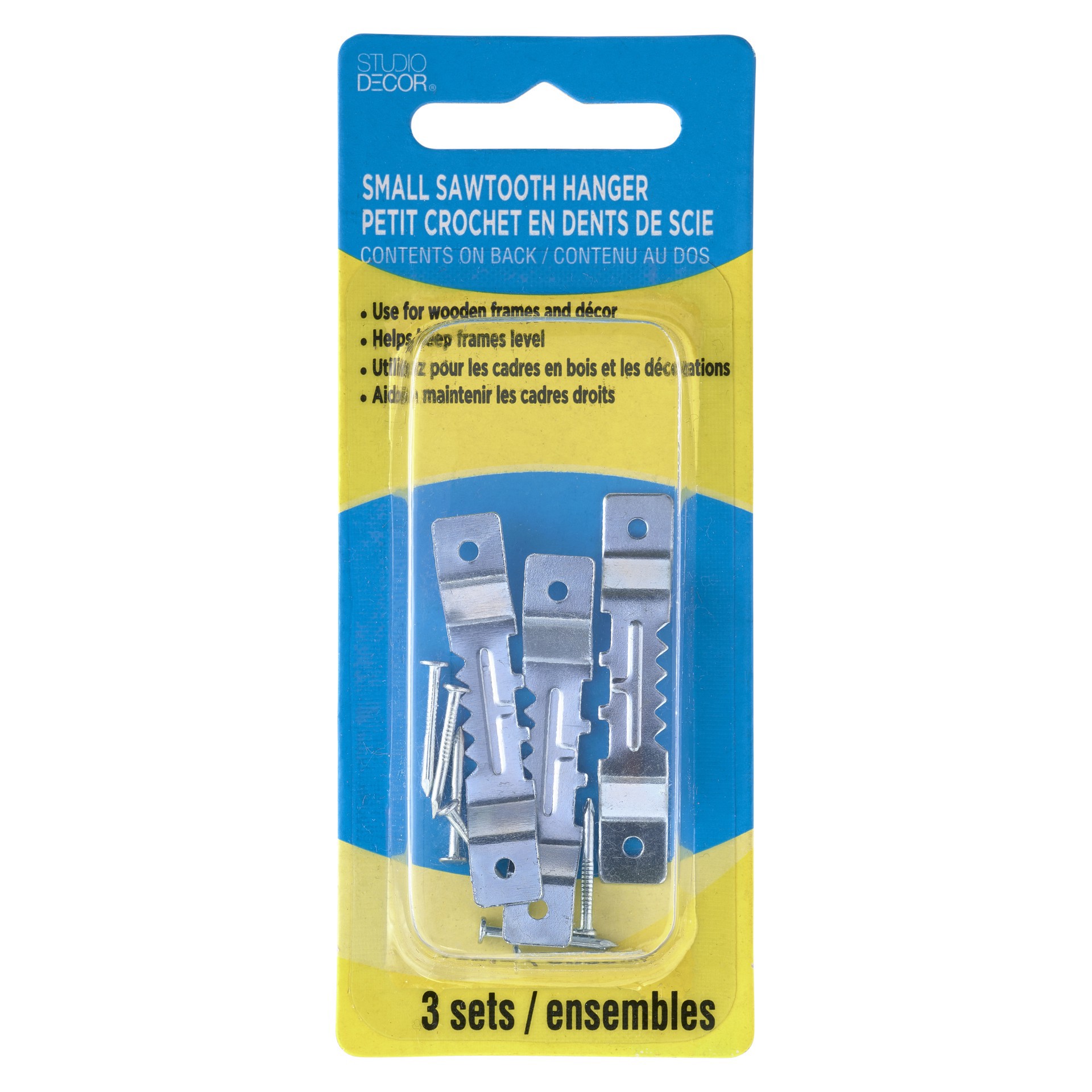 slide 3 of 3, Sawtooth Picture Hanger By Studio Decor, SM