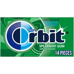 Orbit Spearmint Gum - 14 ct