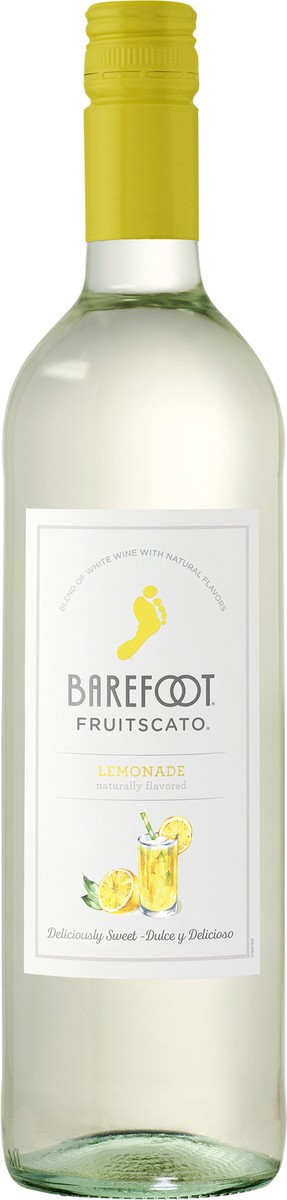 slide 4 of 5, Barefoot Lemonade Wine, 750 ml