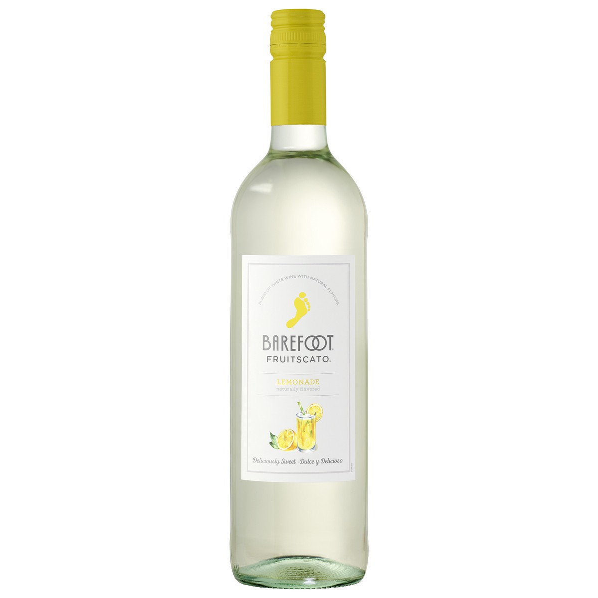 slide 5 of 5, Barefoot Lemonade Wine, 750 ml