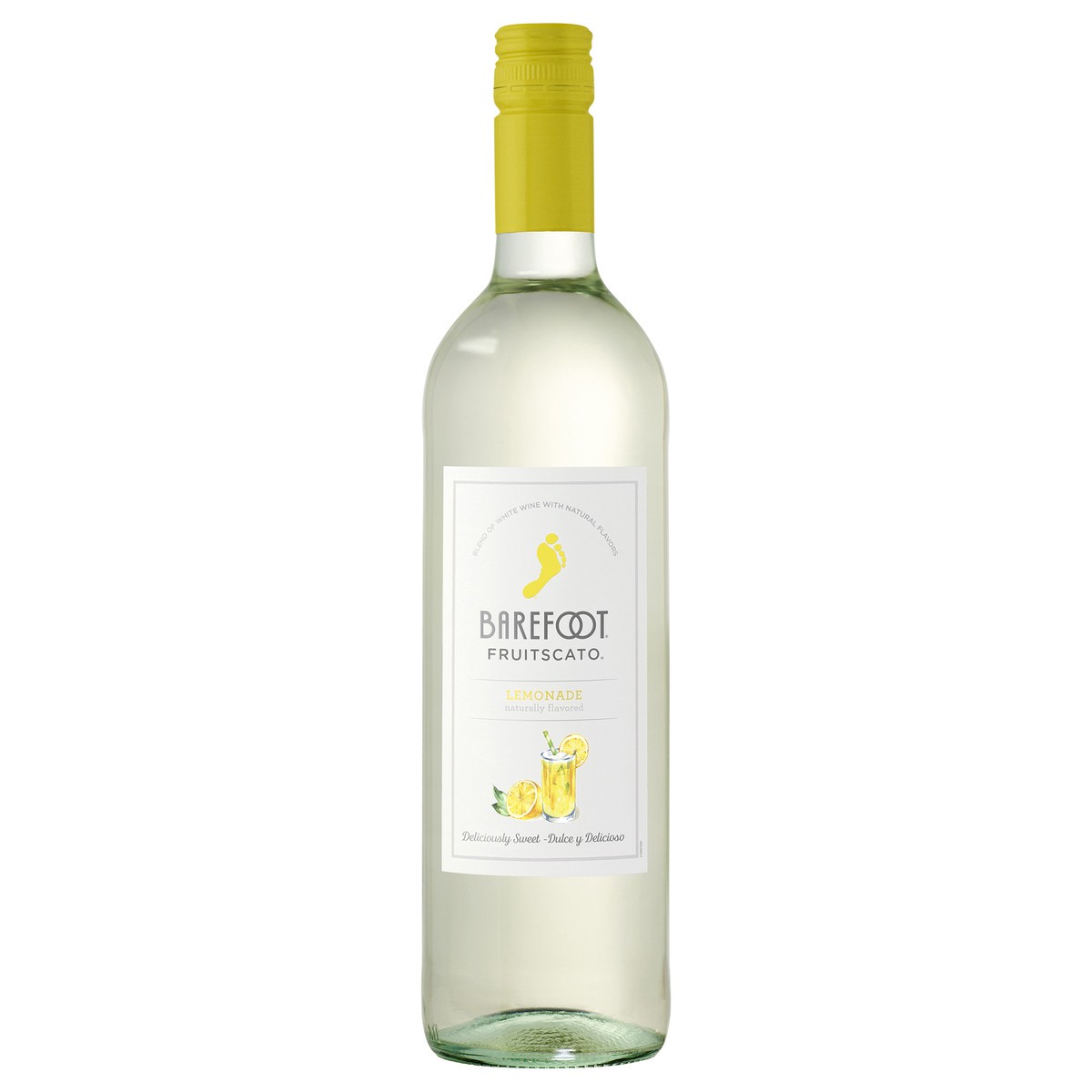 slide 1 of 5, Barefoot Lemonade Wine, 750 ml