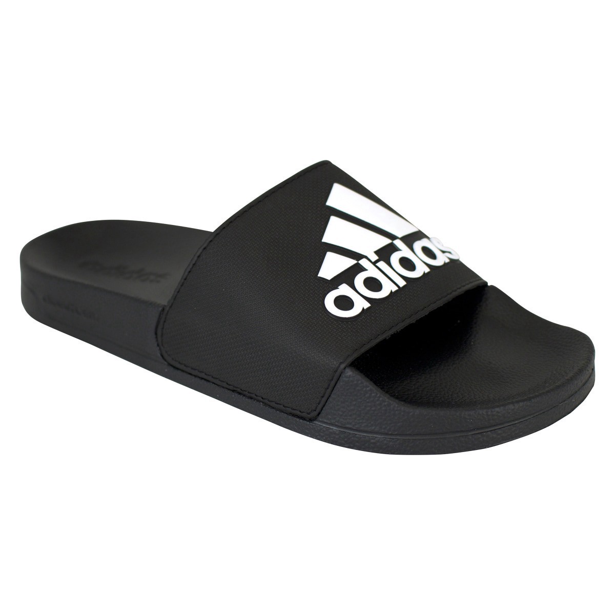 slide 1 of 29, Adidas Men's Adilette Shower Slides, Black, Size 12, 1 ct