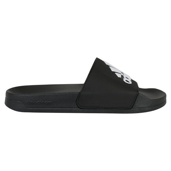 slide 29 of 29, Adidas Men's Adilette Shower Slides, Black, Size 12, 1 ct