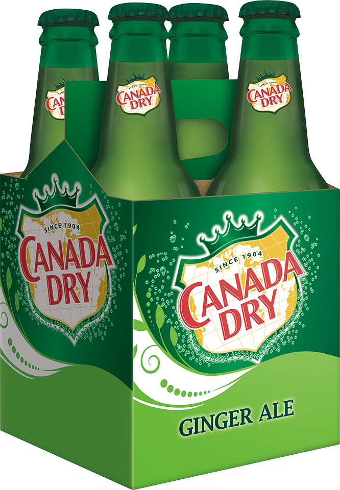 slide 2 of 3, Canada Dry Ginger Ale - 4 ct, 4 ct