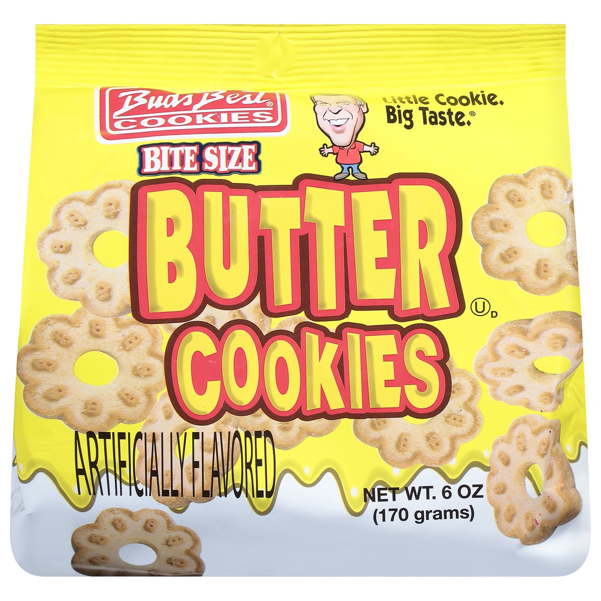 slide 1 of 13, Bud's Best Creme Butter Cookies, 6 oz