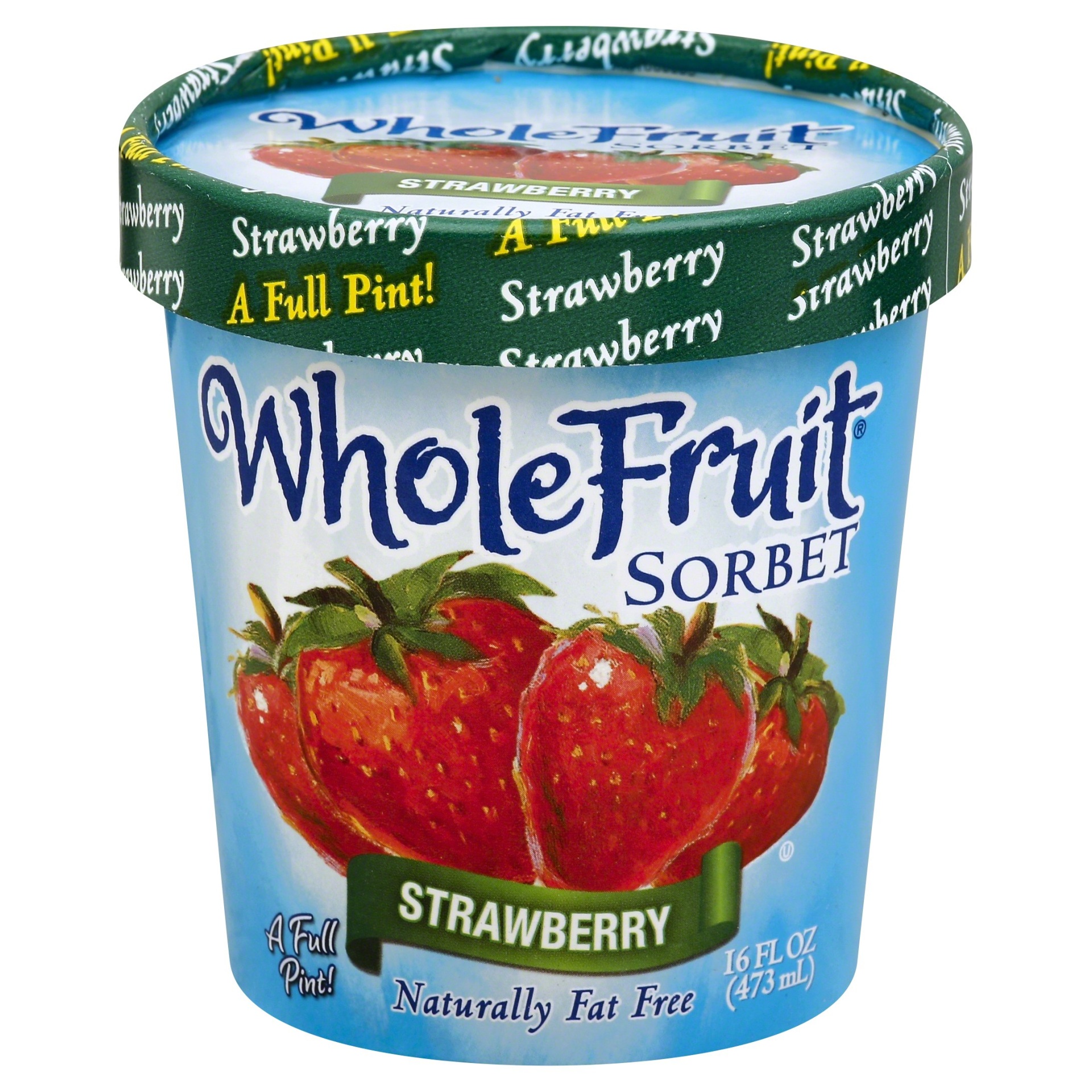 slide 1 of 1, Whole Fruit Sorbet 16 oz, 16 oz