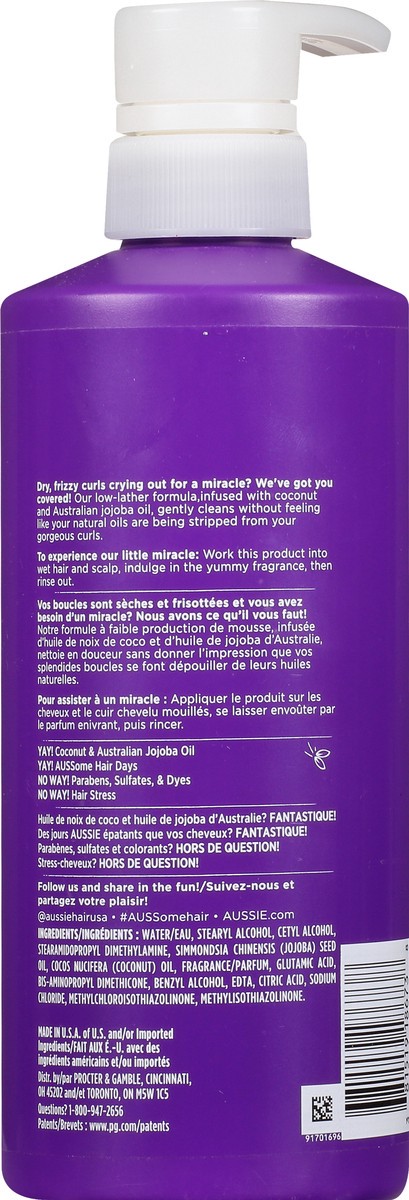 slide 3 of 11, Aussie Miracle Curls Co-Wash 500 ml, 500 ml