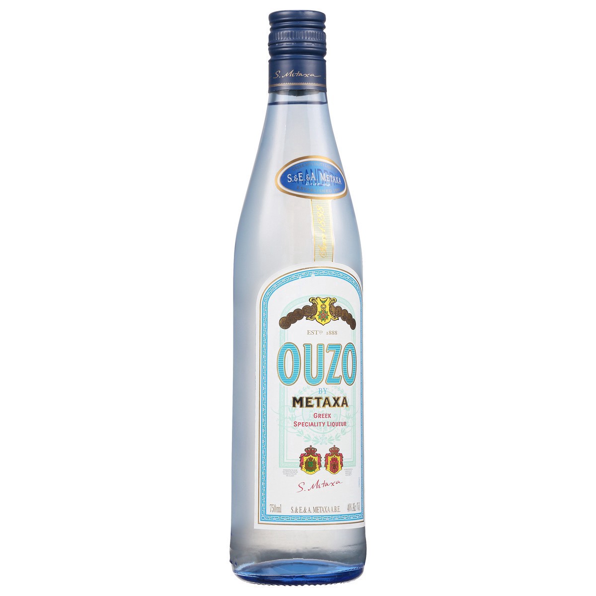 slide 3 of 6, Metaxa Ouzo, 750 liter