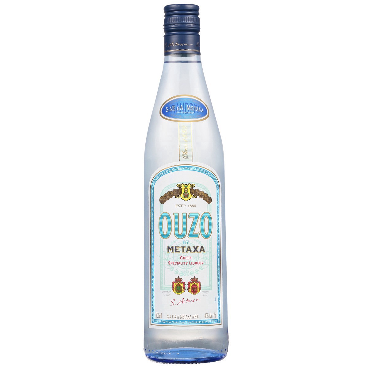 slide 5 of 6, Metaxa Ouzo, 750 liter