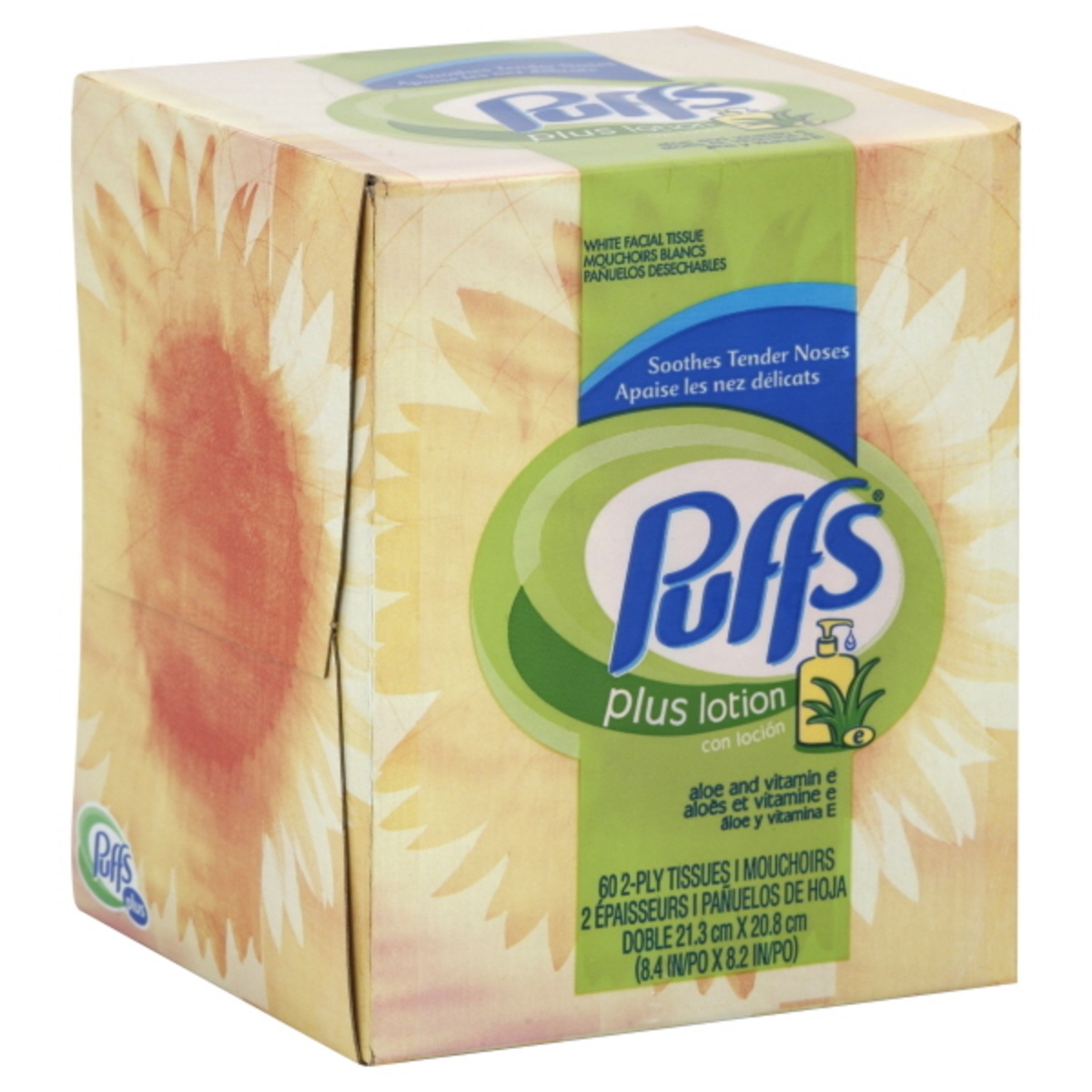 slide 1 of 1, Puffs Facial Tissue 1 ea, 1 ct