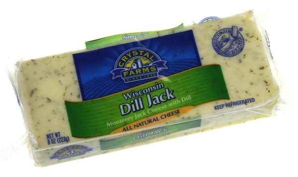 slide 1 of 1, Crystal Farms Wisconsin Dill Jack Cheese, 8 oz