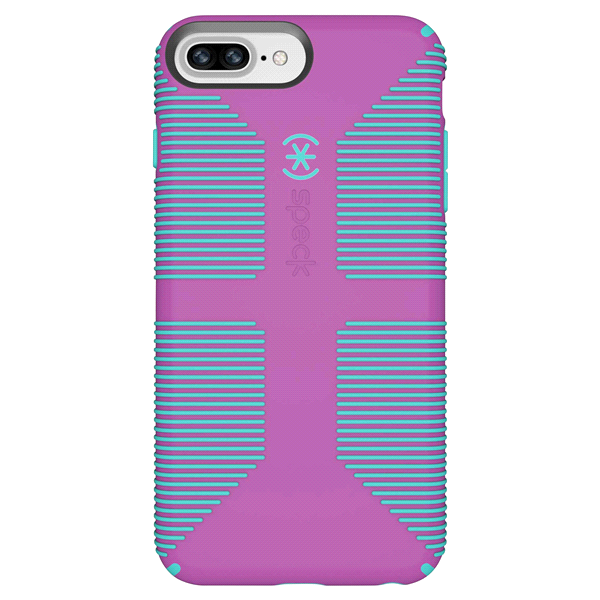 slide 1 of 1, Speck CandyShell Grip iPhone 8/7/6S/6 Plus - Beaming Orchid/Mykonos Blue, 1 ct