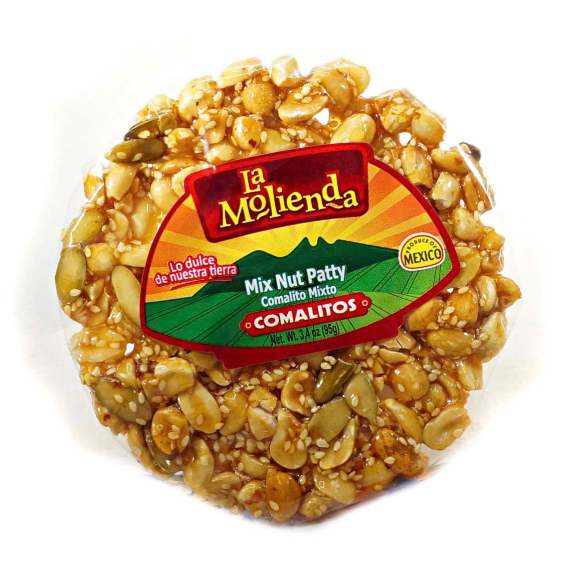 slide 1 of 1, La Molienda Comalitos Mix Nut Patty, 3.5 oz
