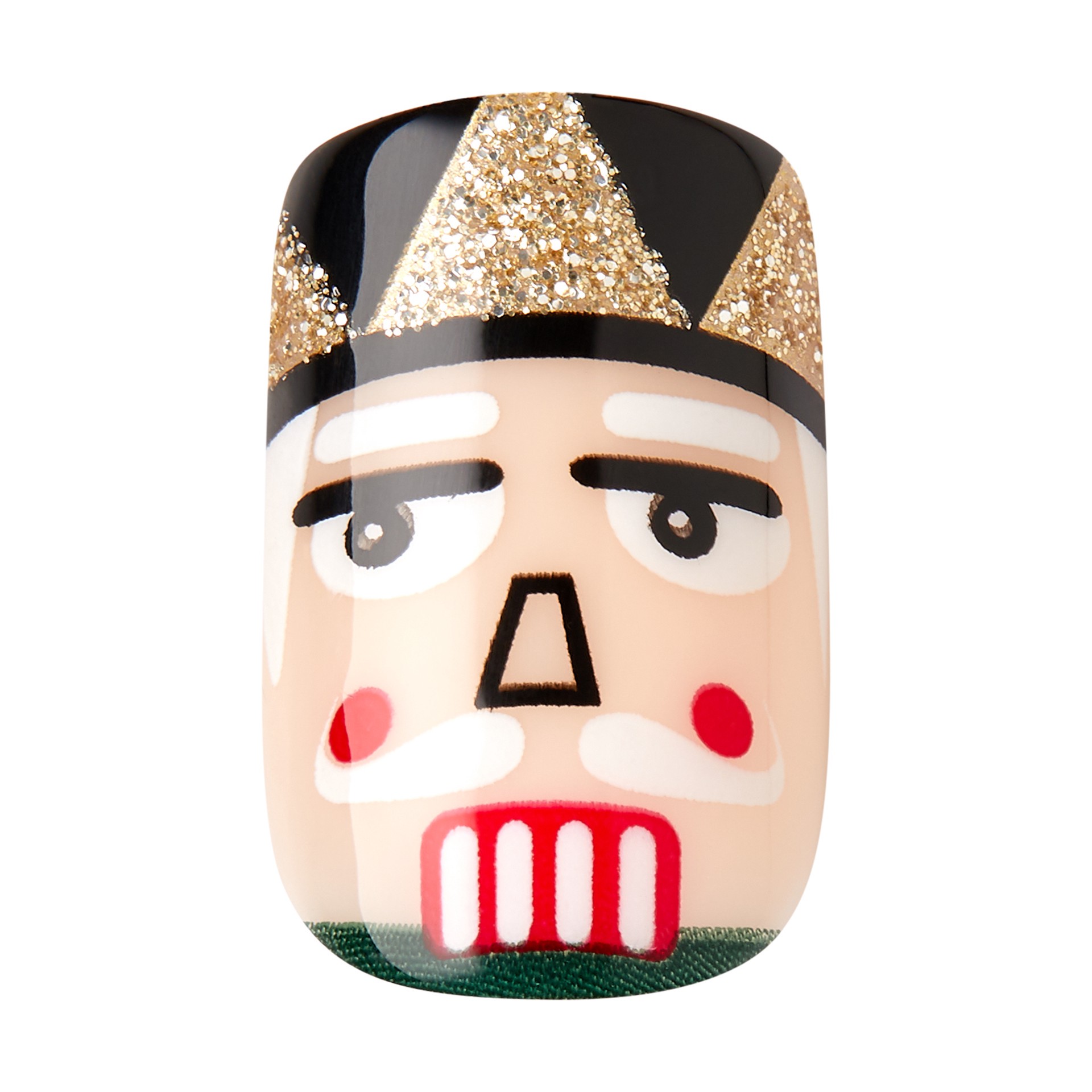 slide 2 of 5, KISS Special Design Holiday Limited Edition Fake Nails, Candle and Blanket, 28 Count, 1 ct