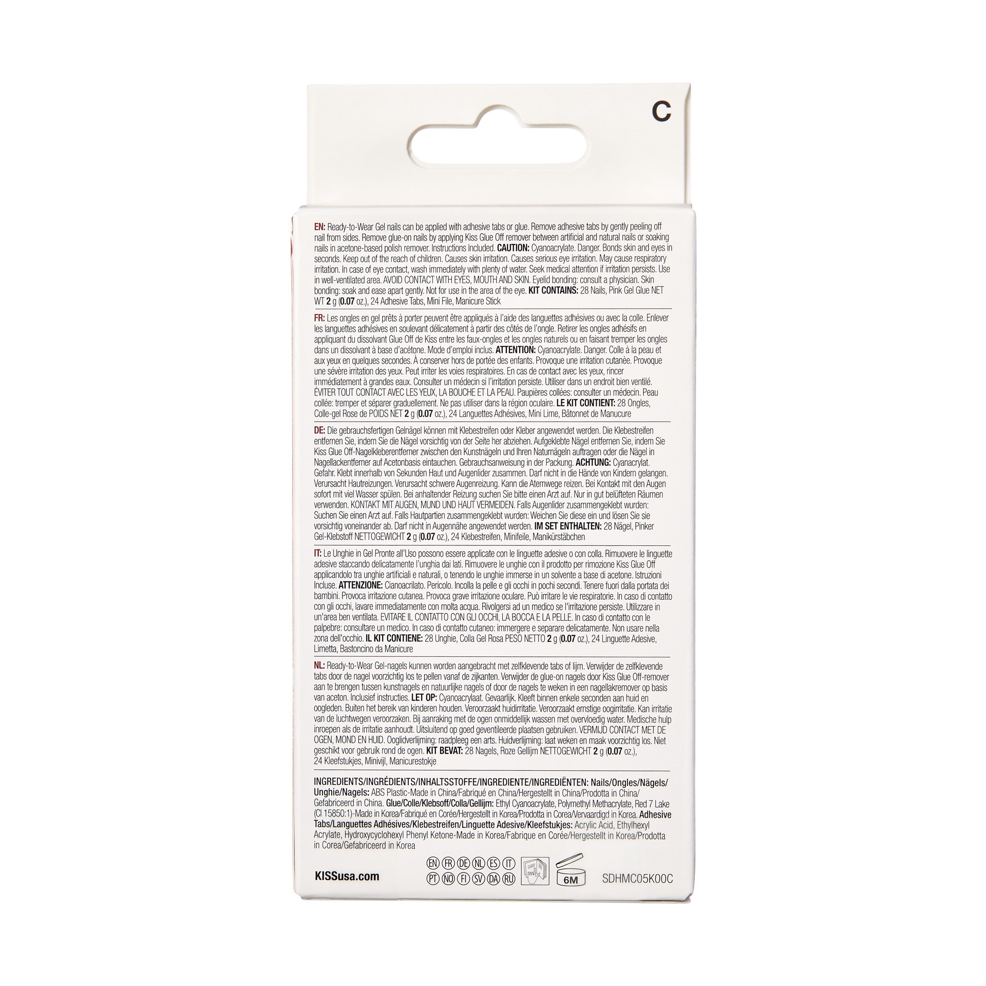 slide 5 of 5, KISS Special Design Holiday Limited Edition Fake Nails, Candle and Blanket, 28 Count, 1 ct