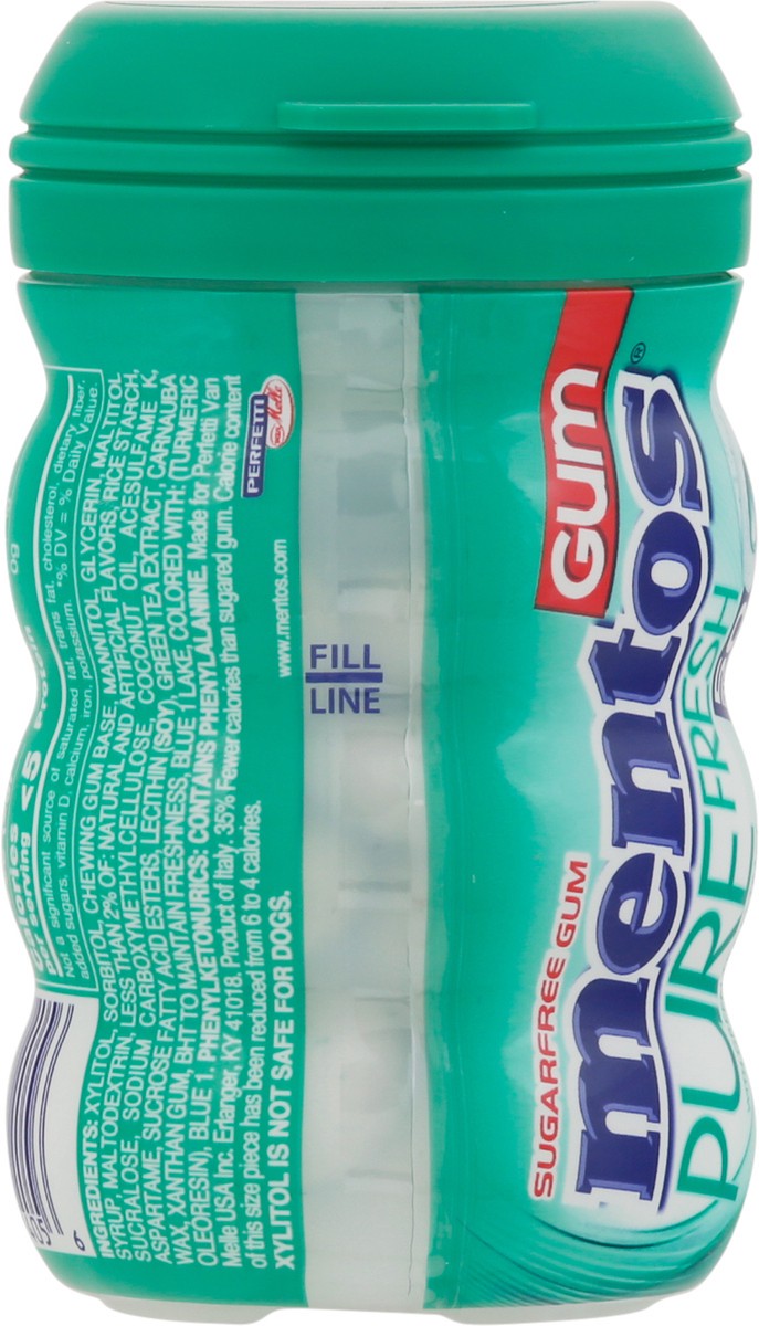 slide 3 of 9, Mentos Pure Fresh Spearmint Sugar-Free Gum - 50ct, 50 ct