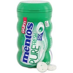 Mentos Pure Fresh Sugarfree Spearmint Gum 50 Pieces