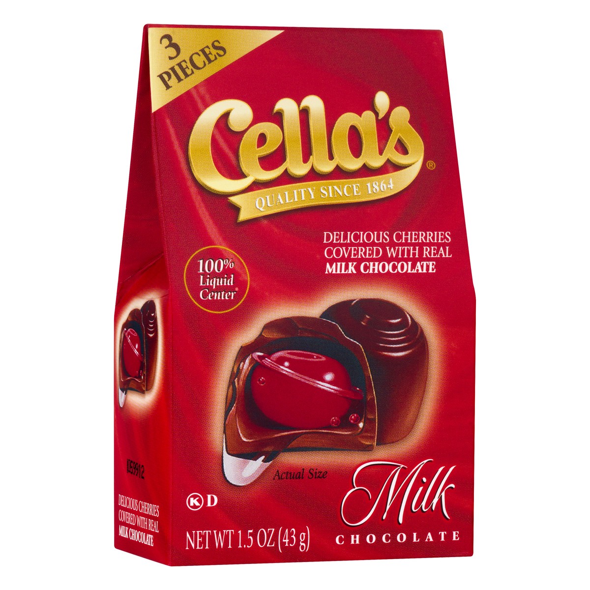 slide 7 of 10, Cella's Milk Chocolate Cherries, 1.5 oz