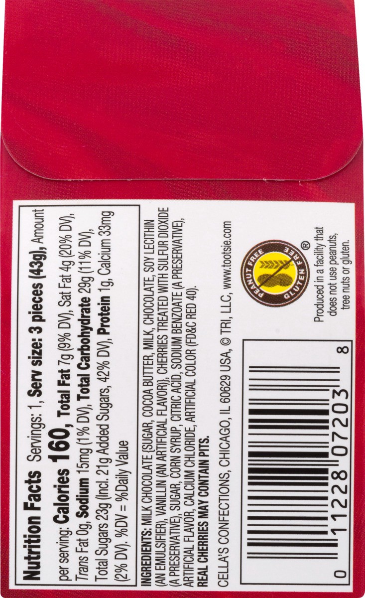 slide 9 of 10, Cella's Milk Chocolate Cherries, 1.5 oz