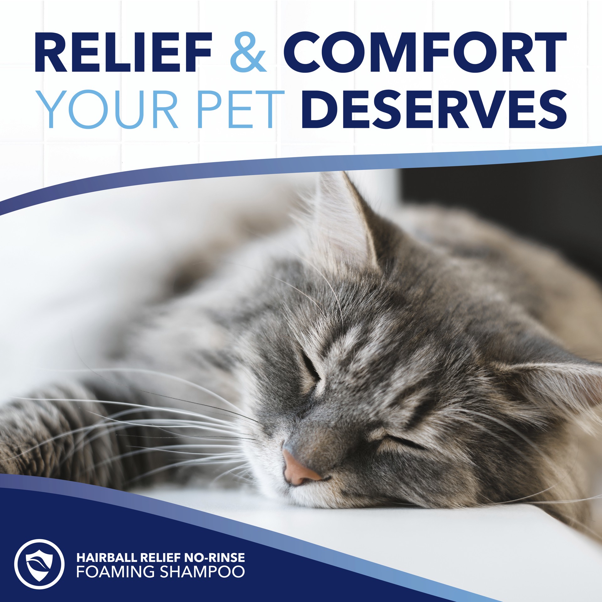 slide 4 of 10, TropiClean OxyMed Waterless Dry Shampoo for Cats, 7.4oz, 7.4 oz