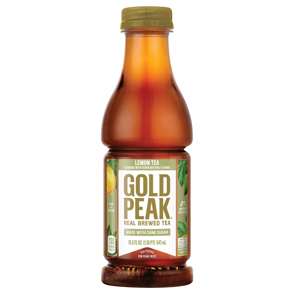 slide 1 of 14, Gold Peak Lemon Sweetened Tea Bottle- 18.50 fl oz, 18.50 fl oz