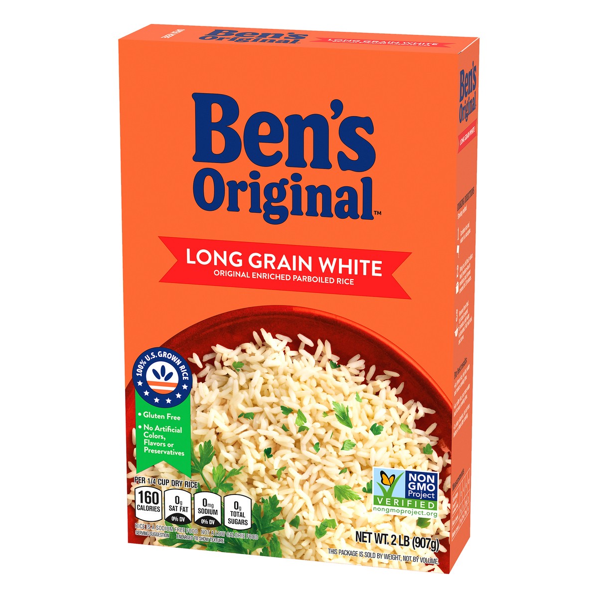 slide 9 of 9, Ben's Original Rice, Long Grain White, 2 lb