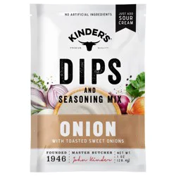 Kinder's Onion Dip And Seasoning Mix - 1.25 Oz